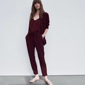 The Reset Modern Jogger - BLACK - new, crepe, SMALL